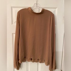 Love Riche women’s long sleeve blouse size Large